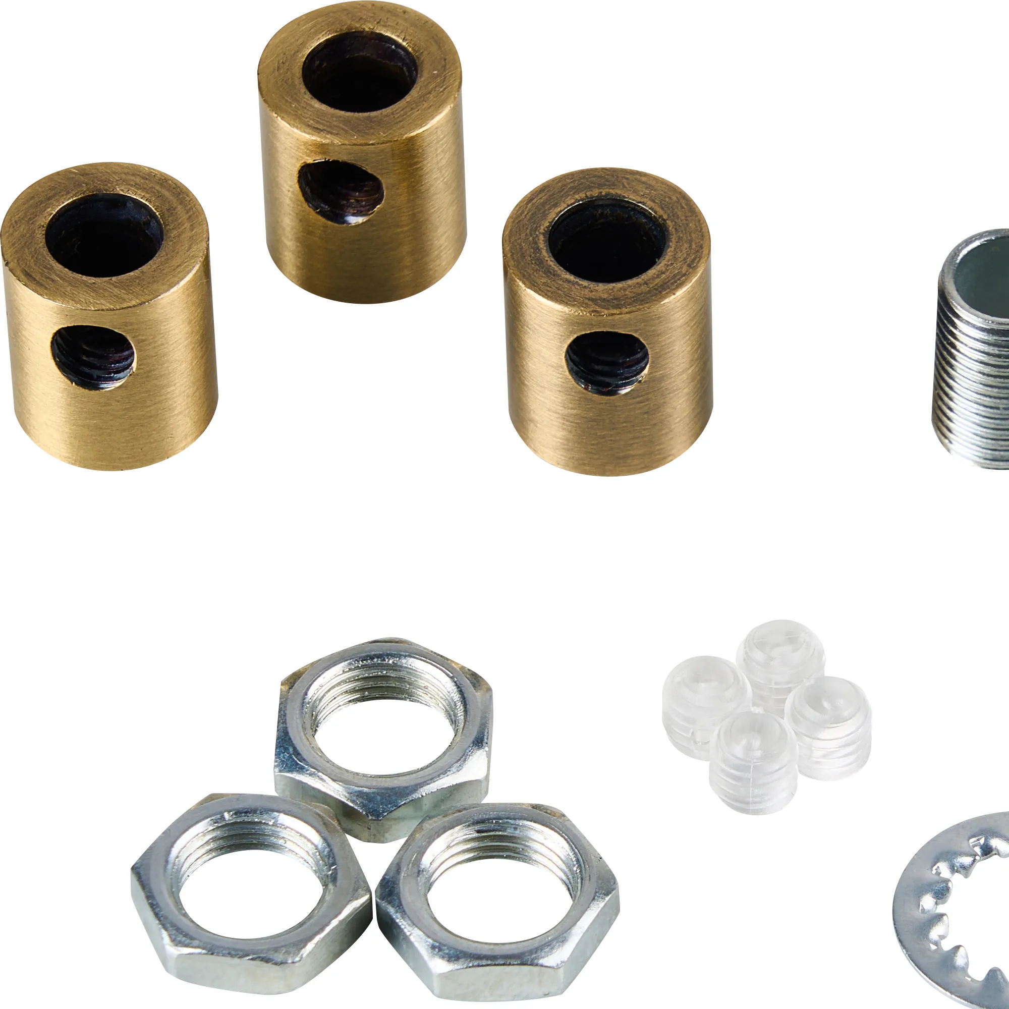 Hayes Metal Cable Grip Kit (3pcs) Antique Brass D0895  Deco Hayes Accessories